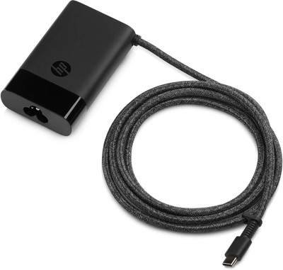 HP Slim USB-C 65W Power Adapter for Notebooks & Tablets 90 W Adapter(Power Cord Included)