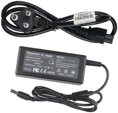 Laplogix 65W 19V 3.42A Pin Size 5.5MM X 2.5MM Laptop Charger For Toshiba Portege Z830 65 W Adapter(Power Cord Included)