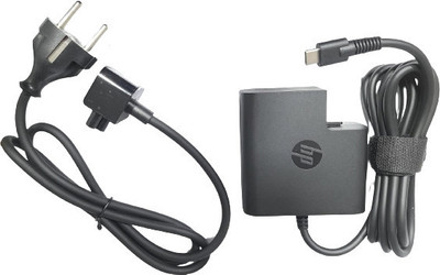 SOLUTIONS-365 COMPATIBLE HP 65W C CHARGER FOR HP ElITEBOOK X360 1030 G2 65 W Adapter(Power Cord Included)