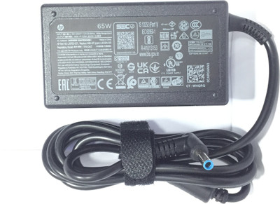 HP Laptop Charger for Probook:450 G8 455 G3 455 G4 455 G5 470 G3 4.5*3.0 Blue Pin 65 W Adapter(Power Cord Included)