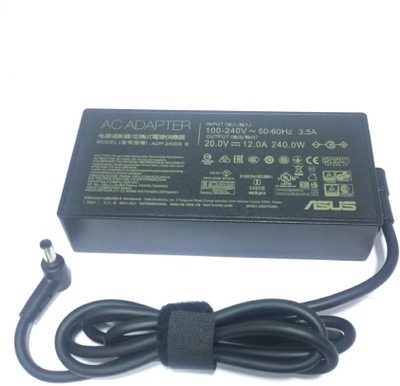 ASUS ROG Strix G17 G713IM G713QR G713QE G713QM G713QM-ES94 G712LU 20V/12A 6.0*3.7 PIN 240 W Adapter(Power Cord Included)
