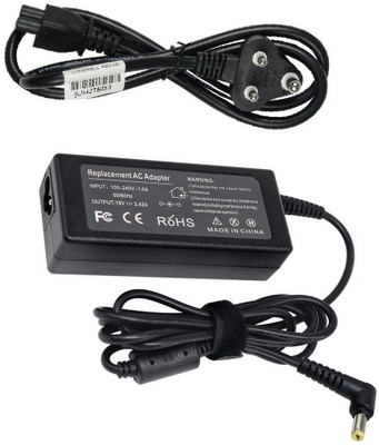 Laplogix 65W 19V 3.42A Regular Pin 5.5X1.7MM Laptop Charger For Acer Aspire AS5742G 65 W Adapter(Power Cord Included)