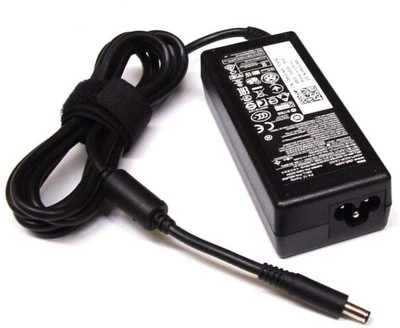 DELL 65W Laptop Charger (19.5V, 3.34A) with 4.5mm Pin | Safe & Reliable 65 W Adapter(Power Cord Included)