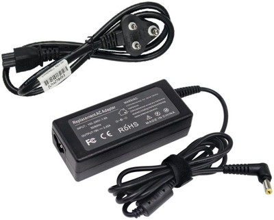Laplogix 65W 19V 3.42A Regular Pin 5.5X1.7MM Laptop Charger For Acer Aspire AS5542 65 W Adapter(Power Cord Included)