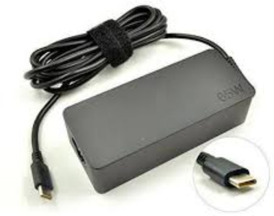 LAPMASTER Laptop Charger Adapter 65w 20V 3.25A Type -C for x390 e480 e485 e490 e580 e585 65 W Adapter(Power Cord Included)