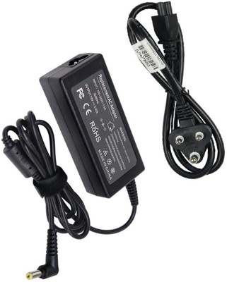 Dharm N Patel 65W 19V 3.42A Regular Pin 5.5X1.7MM Charger For Acer Aspire 5738T 65 W Adapter(Power Cord Included)