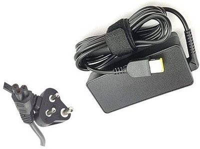 Regatech Leno diaPad S500 6556 - 20V 3.25A Square Shape Pin Yellow Tip Laptop Charger 65 W Adapter(Power Cord Included)