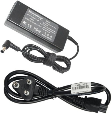 Laplogix 75W 19.5V 3.9A Pin Size 6.5X4.4MM Charger Designed For Sony VAIO SVE14112EN 75 W Adapter(Power Cord Included)
