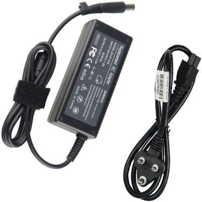 Laplogix 65W 18.5V 3.5A Big Pin 7.4X5.0MM Charger For HP Probook 6550B 65 W Adapter(Power Cord Included)
