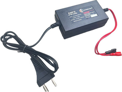 Electronics Crafts 12 volt 2.5 amp smps battery charger for 12 volt 7amp battery charger Worldwide Adaptor(Black)