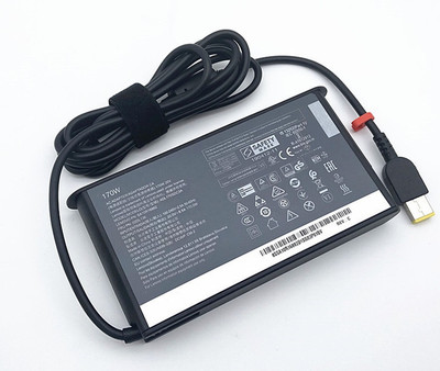 SOLUTIONS-365 LENOVO 20V/8.5A USB PIN 170W CHARGER FOR LENOVO THINKPAD EDGE E455 E470 E560 170 W Adapter(Power Cord Included)