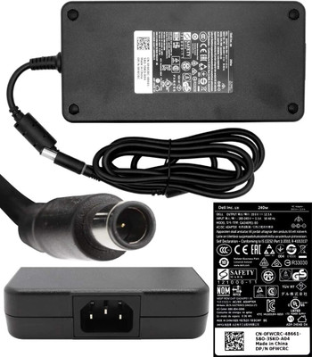 SOLUTIONS-365 0J211H, 330-4342, ADP-240AB B, GA240PE1-00, J211H, J938H, 240 W Adapter(Power Cord Included)