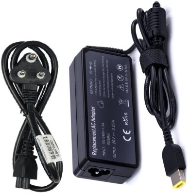 Laplogix 65W 20V 3.25A USB Type Pin Laptop Charger For Lenovo Thinkpad 11E 65 W Adapter(Power Cord Included)