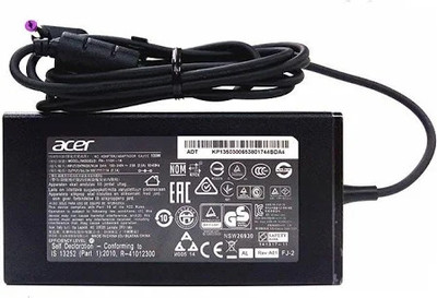 Acer 19V 7.1A 135W Laptop Charger | Compatible 5.5mm x 1.7mm Connector | 135 W Adapter(Power Cord Included)
