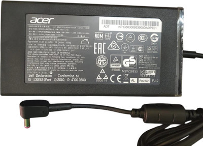 Acer 5.5mm x 1.7mm Laptop Charger | 135W 19V 7.1A | Replacement AC Adapter 135 W Adapter(Power Cord Included)