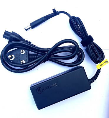 Laplife Pavilion DV1000 DV2000 DV2500 18.5V 3.5A 65W PIN SIZE 7.4MM X 5.0MM 65 W Adapter(Power Cord Included)