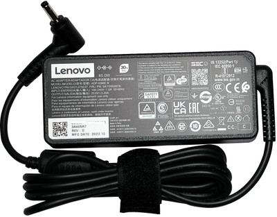 Lenovo ADP-65ME B PN: GX21J75537 65 W Round Tip AC Adapter(Power Cord Included)