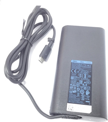 DELL Laptop Adapter For DE20V-4.5A(Type-C) Latitude 9520 2-in-1 90 W Adapter(Power Cord Included)