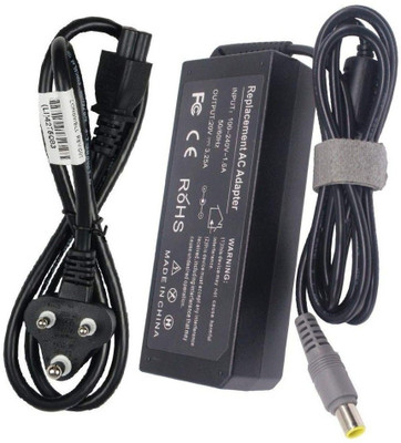 SellZone 65W 20V 3.25A Big Pin 7.9X5.5MM Laptop Charger Adapter For ThinkPad R61 65 W Adapter(Power Cord Included)