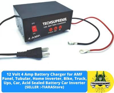 TechSupreme Battery Charger 12v 7 AMP Battery Charger with 7AH to