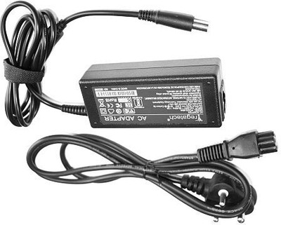 Regatech D Inspiron 9400, E1405, E1505, E1705 19.5V 3.34A BIG Pin 7.4 x 5.0mm Charger 65 W Adapter(Power Cord Included)