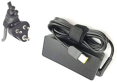 Regatech Leno L570 20J8 - 20V 3.25A Square Shape Pin Yellow Tip Laptop Charger 65 W Adapter(Power Cord Included)