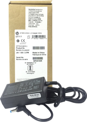 HP 440-G6 65w blue pin adapter Pavilion x360 Envy 13 15 17 X360 4.5 x 3.0mm 65 W Adapter(Power Cord Included)