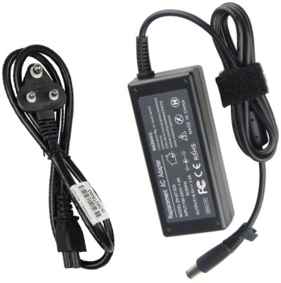 Laplogix 65W 18.5V 3.5A Big Pin 7.4X5.0MM Charger For HP Elitebook Folio 9470M 65 W Adapter(Power Cord Included)