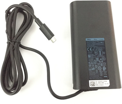 DELL 90W Type C Laptop Adapter Charger for Latitude 5300 2-In-1 90 W Adapter(Power Cord Included)