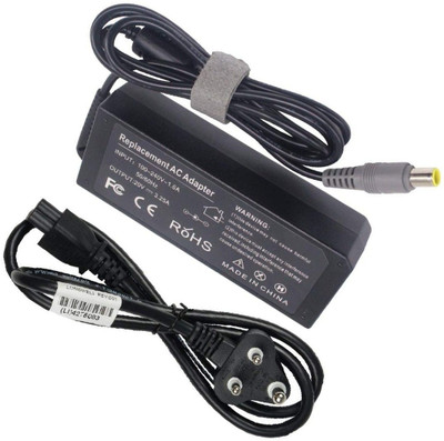 SellZone 65W 20V 3.25A Big Pin 7.9X5.5MM Laptop Charger Adapter For ThinkPad X301 65 W Adapter(Power Cord Included)