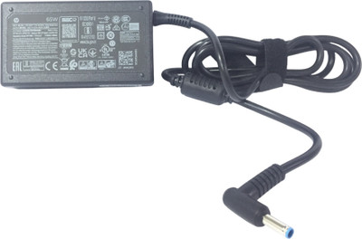 HP 14K 65W AC Laptops Charger Adapter 4.5*3.0 Pin blue pin Black 65 W Adapter(Power Cord Included)