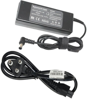 Laplogix 75W 19.5V 3.9A Pin Size 6.5X4.4MM Charger Designed For Sony VAIO SVE14137CN 75 W Adapter(Power Cord Included)
