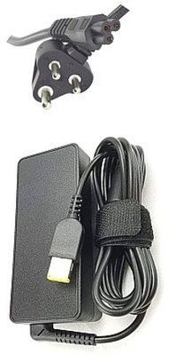 Regatech Leno diaPad U430 80B3 - 20V 3.25A Square Shape Pin Yellow Tip Laptop Charger 65 W Adapter(Power Cord Included)