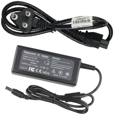 Laplogix 65W 19V 3.42A Pin Size 5.5MM X 2.5MM Laptop Charger For Toshiba Portege Z930 65 W Adapter(Power Cord Included)