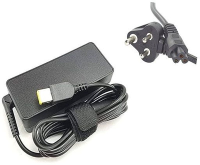 Regatech Leno S3 Yog 14 20DM - 20V 2.25A 45W Square Shape Pin Yellow Tip Charger 45 W Adapter(Power Cord Included)