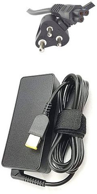 Regatech Leno Essential G505S - 20V 3.25A Square Shape Pin Yellow Tip Laptop Charger 65 W Adapter(Power Cord Included)