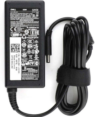 DELL 3340 7.4 MM Pin Latitude E6530 E6540 E7240 E7250 65 W Adapter(Power Cord Included)