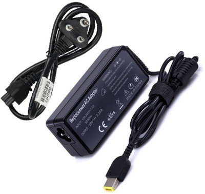 SellZone 65W 20V 3.25A USB Type Pin Laptop Charger Adapter For E10 65 W Adapter(Power Cord Included)
