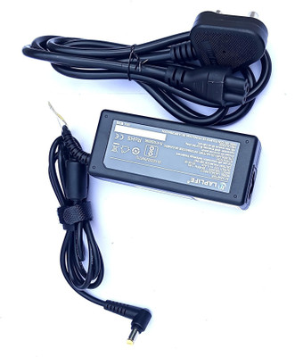 Laplife 19V 3.42A 65W FOR AC-R AP.06503.003 5.5MM X 1.7MM Yellow Pin & 1.5 Metre Cord 65 W Adapter(Power Cord Included)