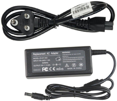 Laplogix 65W 19V 3.42A Pin Size 5.5MM X 2.5MM Laptop Charger For Asus K53E 65 W Adapter(Power Cord Included)
