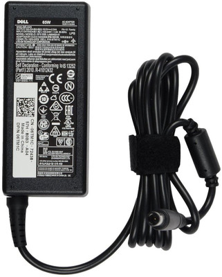 DELL Original 6TM1C 65W Laptop Charger (19.5V 3.34A) with 7.4mm Big Pin 65 W Adapter(Power Cord Included)