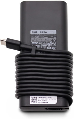 DELL 65W USB-C Adapter for Latitude 5289 5290 7389 7390 7400 65 W Adapter(Power Cord Included)