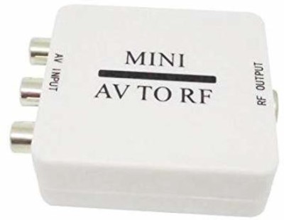 Etzin Mini AV2RF converter adapter(EPL-665VC) Media Streaming Device(White)