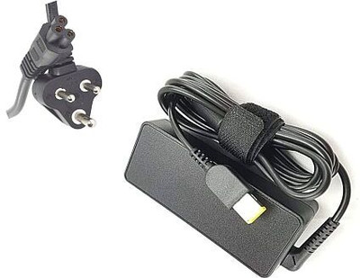 Regatech Leno L570 20JQ - 20V 3.25A Square Shape Pin Yellow Tip Laptop Charger 65 W Adapter(Power Cord Included)
