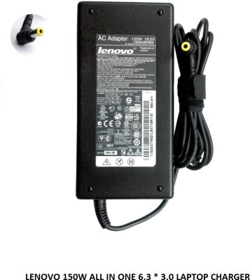 SOLUTIONS-365 LENOVO 150W ALL IN ONE 6.3*3.0 CHARGER FOR LENOVO THINKCENTRE M90, C320, B300 150 W Adapter(Power Cord Included)