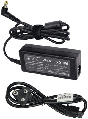 Laplogix 65W 19V 3.42A Regular Pin 5.5X1.7MM Laptop Charger For Acer Aspire V5-531 65 W Adapter(Power Cord Included)