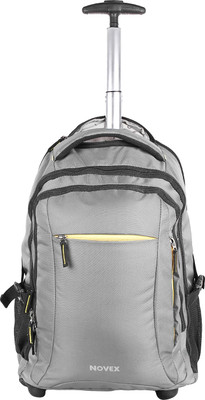 NOVEX 15.6 inch Trolley Laptop Strolley Bag(Grey)