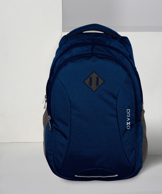 DRAZO 18 inch Expandable Laptop Backpack(Blue)