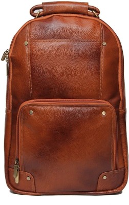 C Comfort 17 inch Laptop Backpack(Brown)