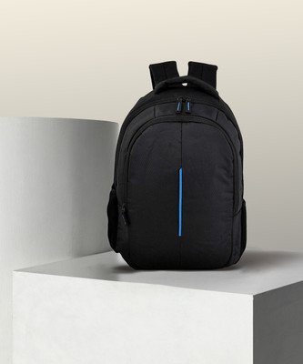 SCANO 15.6 inch Expandable Laptop Backpack(Black)